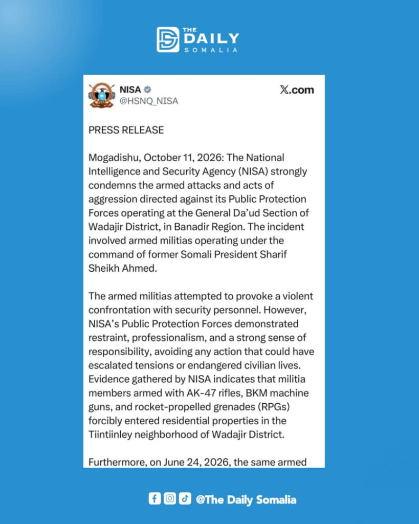 NISA Accusations Against Former President Sharif Raise Questions Over Political Use of Security Forces