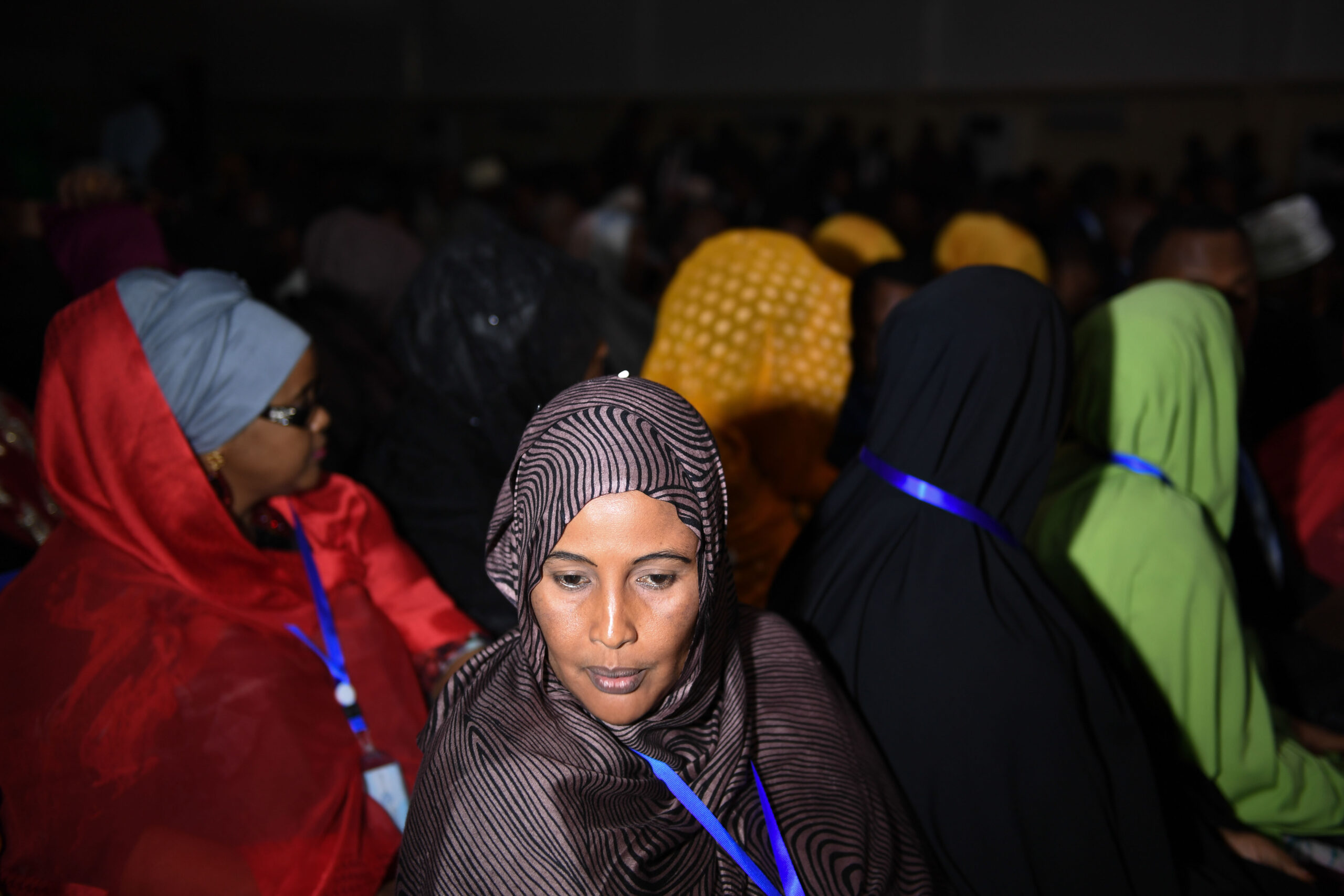 Somali parliamentarians attend their inauguration in Mogadishu in December 2016.